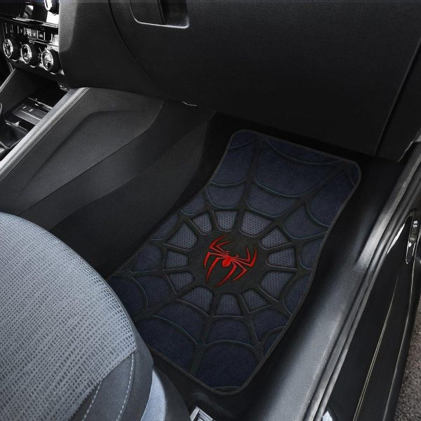red spider web car floor mats car decor g0owk