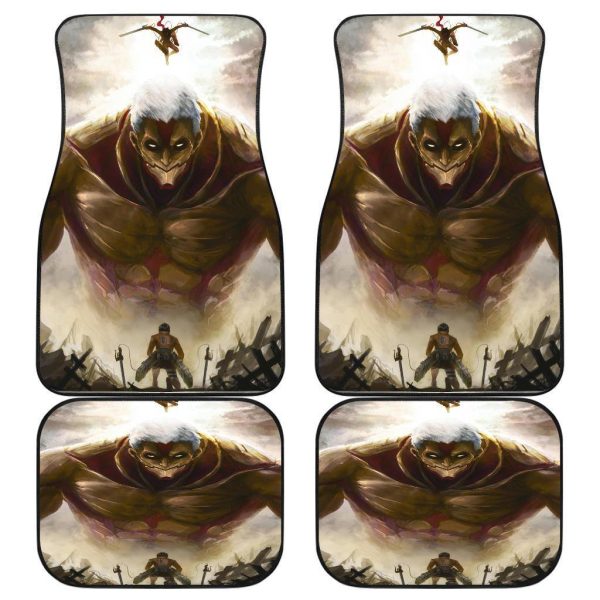 Reiner Braun Titan Levi Attack On Titan Fighting Battle Car Floor Mats