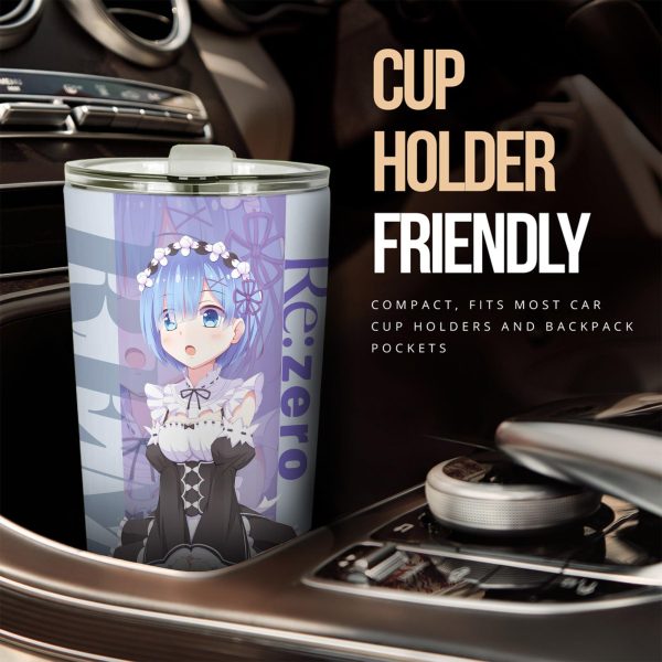 rem car tumbler cup custom anime rezero car accessories npyxz