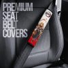 Rengoku Demon Slayer Seat Belt Covers Custom Anime Car Accessories