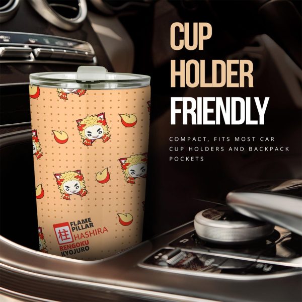 rengoku kiojuro car tumbler cup demon slayer anime car accessories flkfh