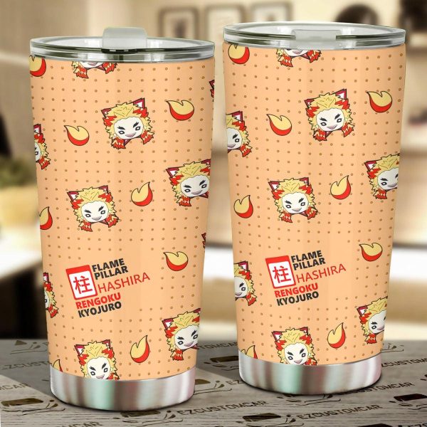 rengoku kiojuro car tumbler cup demon slayer anime car accessories otgno