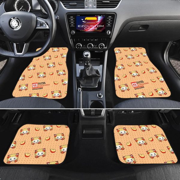 rengoku kiojuro demon slayer car floor mats xwttc