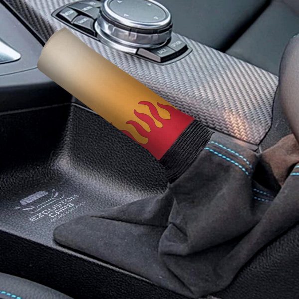 rengoku kyoujurou pattern car shift knobs covers set demon slayer custom anime car accessories 3ebnq