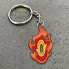 Rengoku Symbols Keychains Custom Demon Slayer Anime Car Accessories