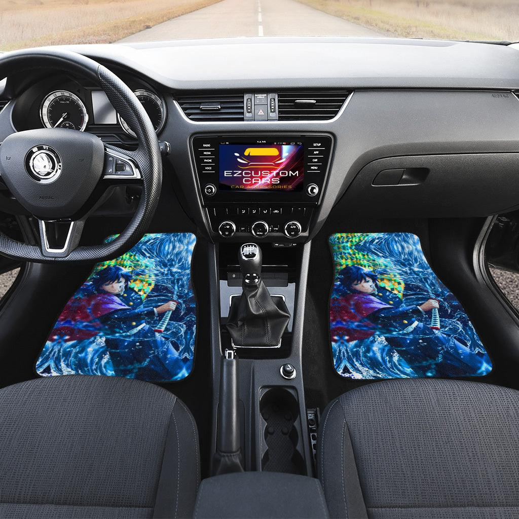 Rengoku vs Gyuu Tomioka Car Floor Mats Demon Slayer Car Floor Mats Rengoku vs Gyuu Tomioka Car Floor Mats Demon Slayer Car Floor Mats