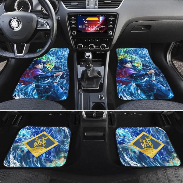 Rengoku vs Gyuu Tomioka Car Floor Mats Demon Slayer Car Floor Mats 2 rengoku vs gyuu tomioka car floor mats demon slayer car floor mats pi2lz