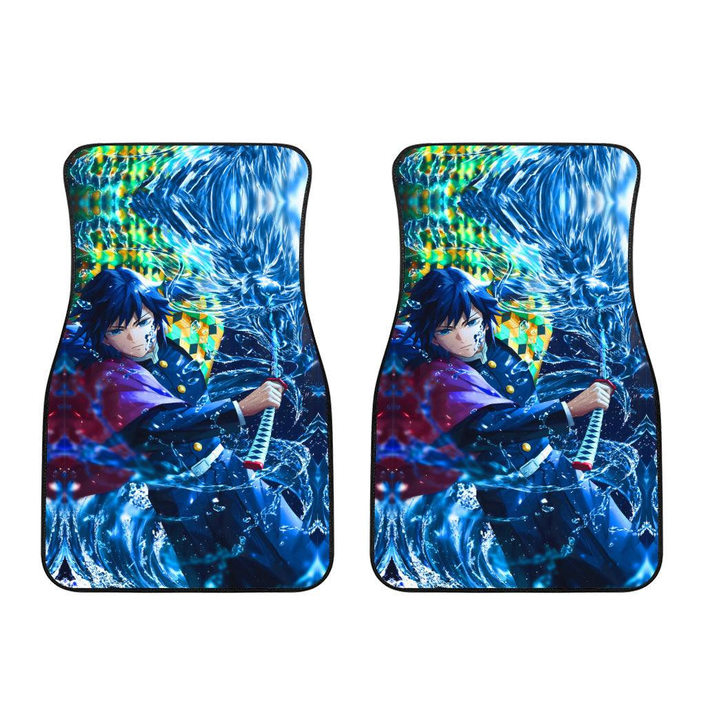 Rengoku vs Gyuu Tomioka Car Floor Mats Demon Slayer Car Floor Mats Rengoku vs Gyuu Tomioka Car Floor Mats Demon Slayer Car Floor Mats