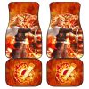 Rengoku vs Gyuu Tomioka Car Floor Mats Demon Slayer Car Floor Mats