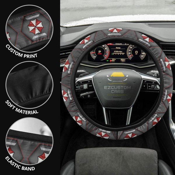 Resident Evil Umbrella Corps Anime Steering Wheel Cover