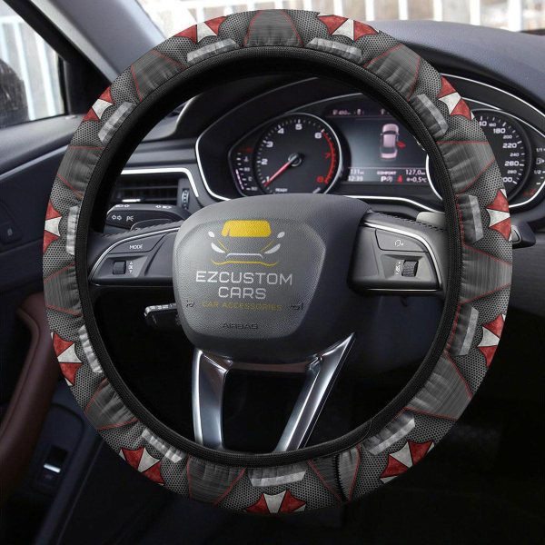 resident evil umbrella corps anime steering wheel cover nylmg