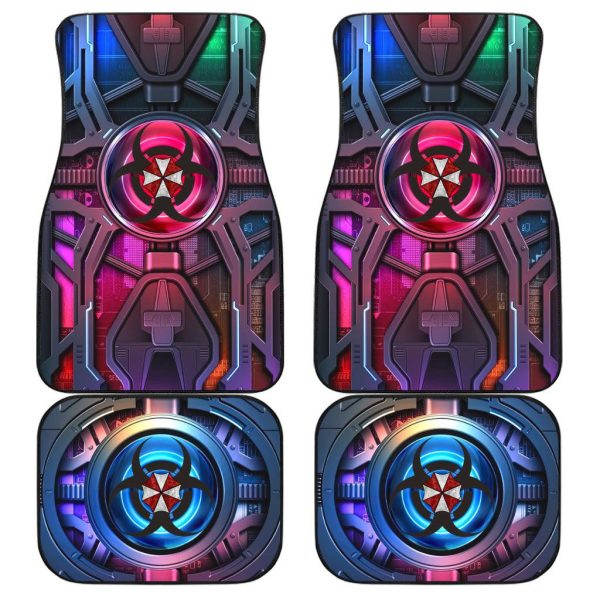 Resident Evil: Umbrella Corps Car Floor Mats Raccoon Police Department