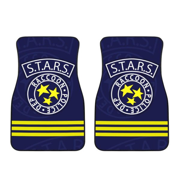 resident evil umbrella corps car floor mats raccoon police department da2mo