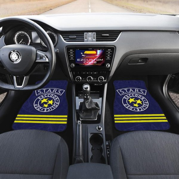 resident evil umbrella corps car floor mats raccoon police department wmlst