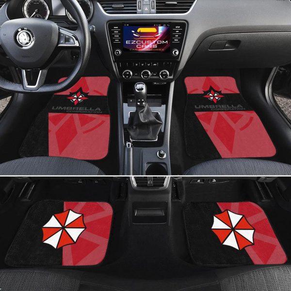 resident evil umbrella corps car floor mats umbrella corporation bunxe