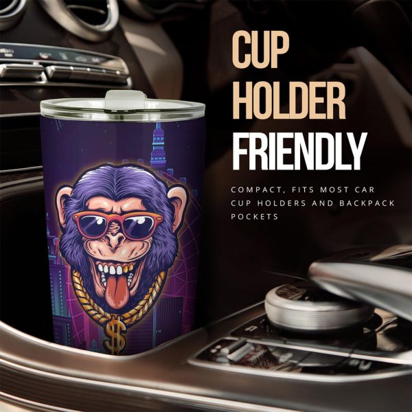 rich monkey car tumbler cup custom animal car accessories fizsw