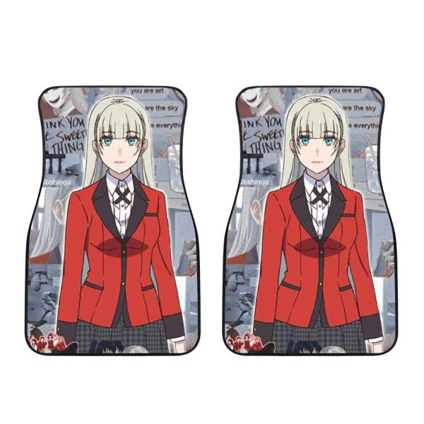 ririka kakegurui anime car floor mats cdcyj