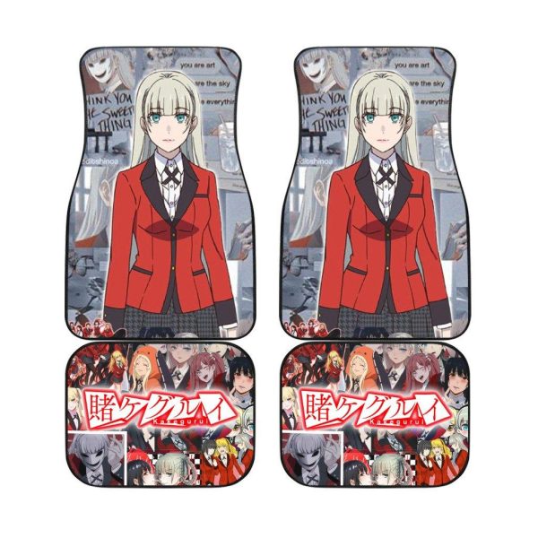 Ririka Momobami Kakegurui Anime  Car Floor Mats