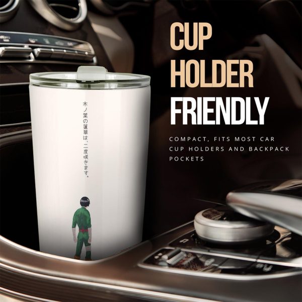 rock lee car tumbler cup custom naruto anime car accessories juvny