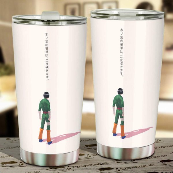 Rock Lee Car Tumbler Cup Custom Naruto Anime Car Accessories