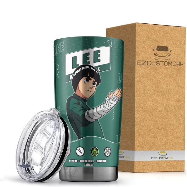 Rock Lee Tumbler – Personalized Naruto custom Travel Tumblers Rock Lee Tumbler – Personalized Naruto custom Travel Tumblers