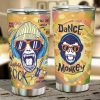 Rock Monkey Car Tumbler Cup Custom Animal Car Accessories