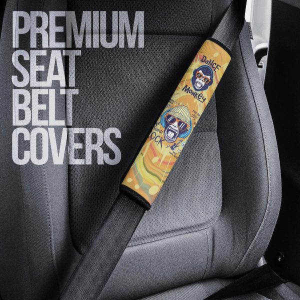 rock monkey seat belt covers custom animal car accessories a8sqb