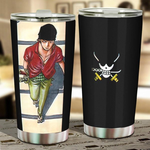 Usopp Car Tumbler Cup One Piece Anime Car Accessories