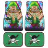 Roronoa Zoro One Piece Car Floor Mats Custom Anime Car Accessories