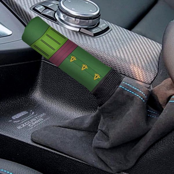 roronoa zoro uniform shift knobs car covers set custom one piece anime car accessories eclrw