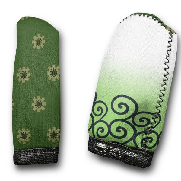 Roronoa Zoro Wano Arc Shift Knobs Car Covers Set Custom One Piece Anime Car Accessories