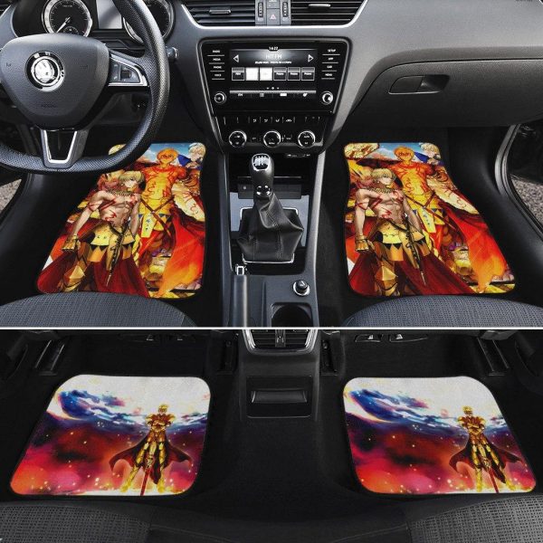 ruler car floor mats fatestay night anime car accessories 1ekac