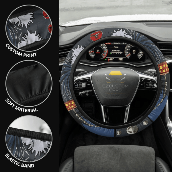 ryuk death note anime steering wheel cover custom anime car accessories fv7bz