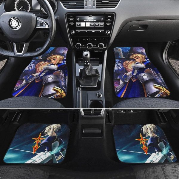 saber alter car floor mats fatestay night anime car accessories z8omw
