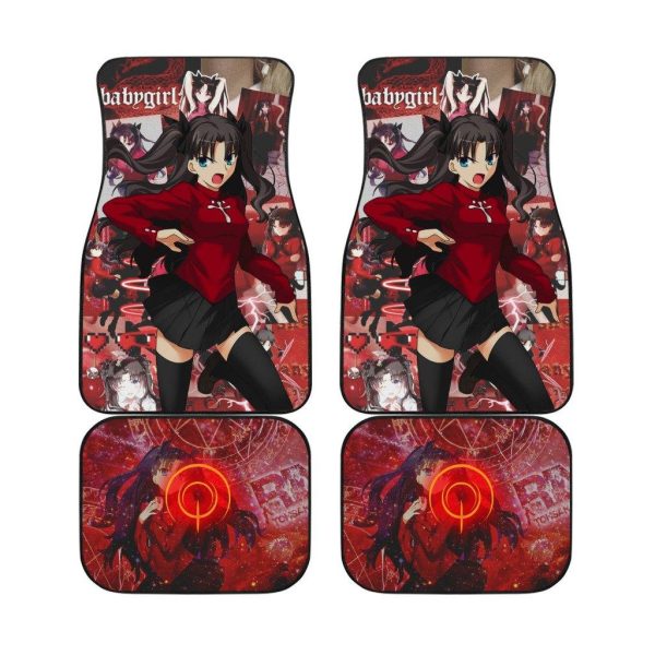 Saber Alter Car Floor Mats Fate/Stay Night Anime Car Accessories