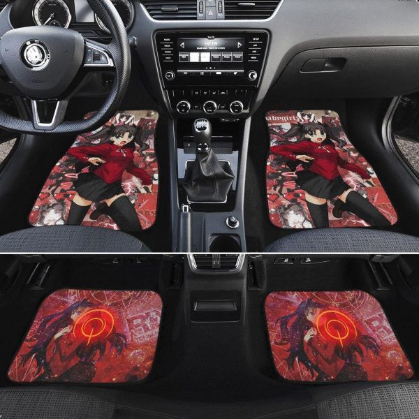 saber custom car floor mats fatestay night anime car accessories s46xl