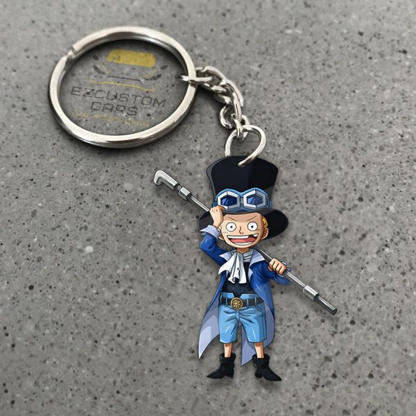 Nico Robin Keychains Custom One Piece Anime Car Accessories