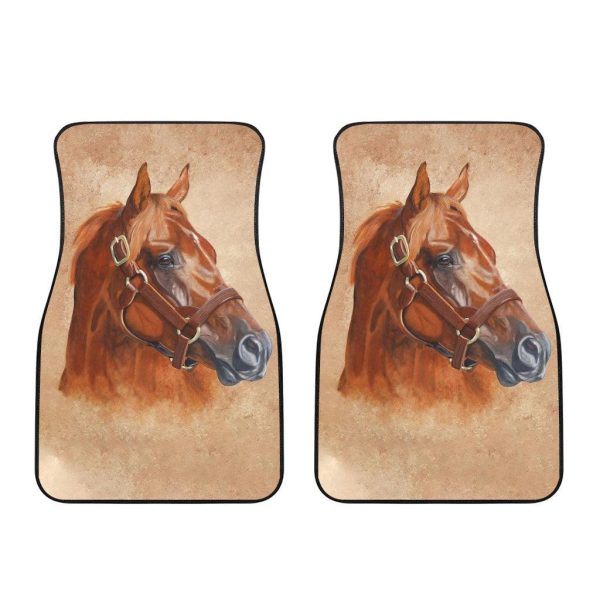 sad horse car floor mats custom horse car accessories qmrzr