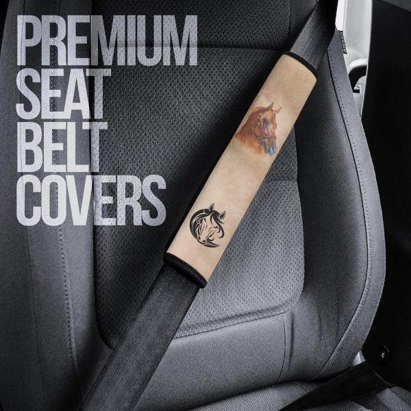 sad horse seat belt covers custom horse car accessories 7ocdl