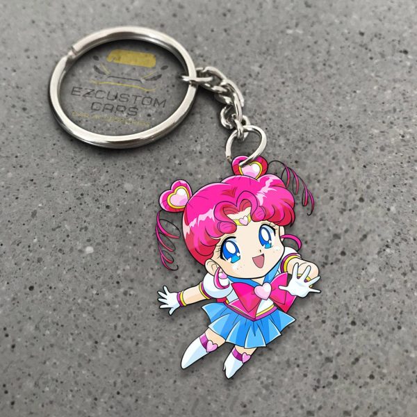 Sailor Pluto Car Accessories Custom Sailor Moon Anime Keychains