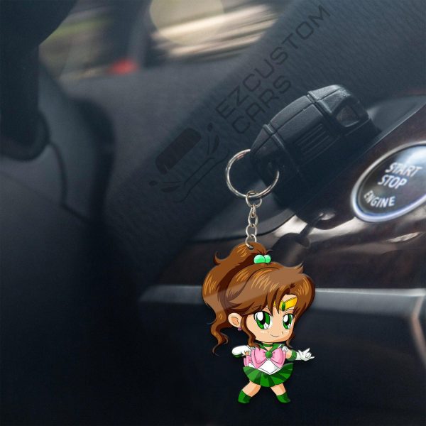 sailor jupiter keychains custom sailor moon anime car accessories arqp5