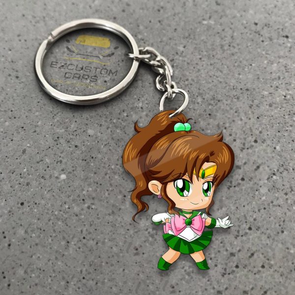 Sailor Saturn Car Accessories Custom Sailor Moon Anime Keychains