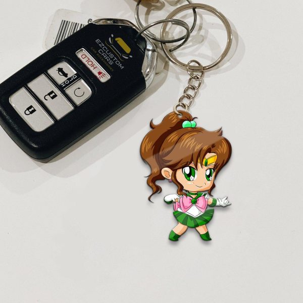 sailor jupiter keychains custom sailor moon anime car accessories budg1