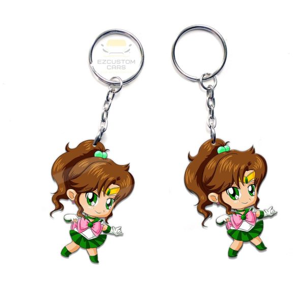 sailor jupiter keychains custom sailor moon anime car accessories qnwm7