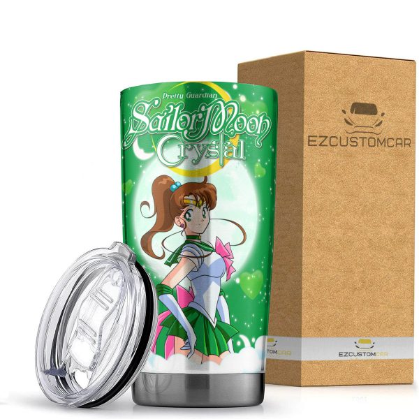Sailor Jupiter Travel Mug – Gift Idea for Sailor Moon fans Sailor Jupiter Travel Mug – Gift Idea for Sailor Moon fans