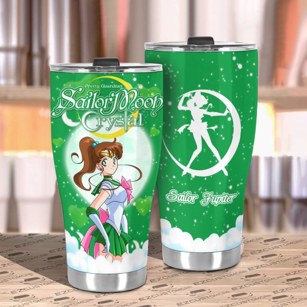 sailor jupiter travel mug gift idea for sailor moon fans yejym