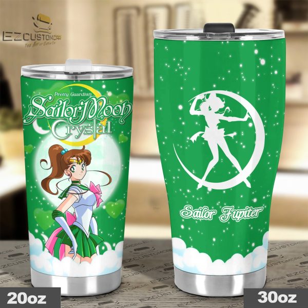 sailor jupiter travel mug gift idea for sailor moon fans zkoje