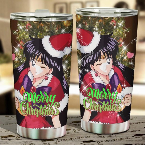 Sailor Moon Sailor Mars Car Tumblers Cup Custom Christmas Car Accessories