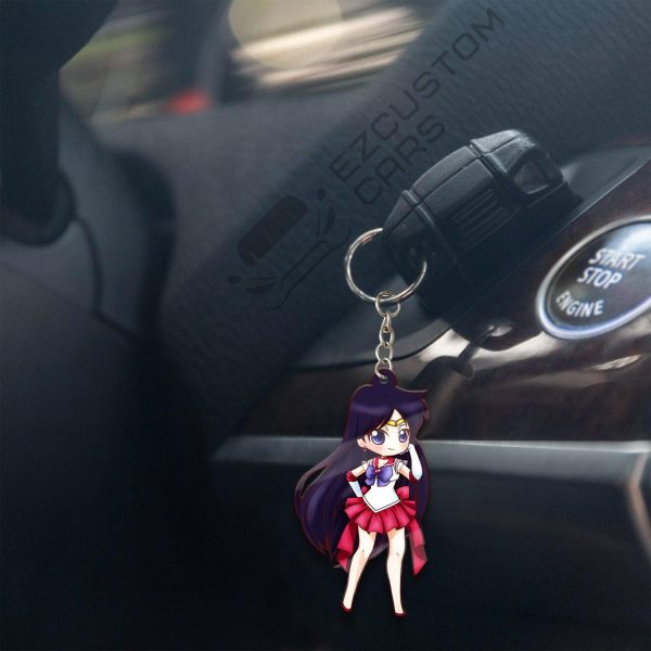 sailor mars keychains custom sailor moon anime car accessories dp2my