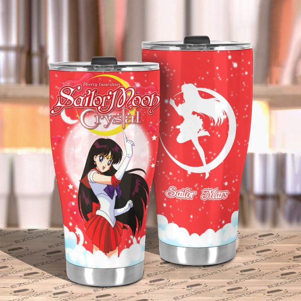 sailor mars travel mug gift idea for sailor moon fans m4gz2